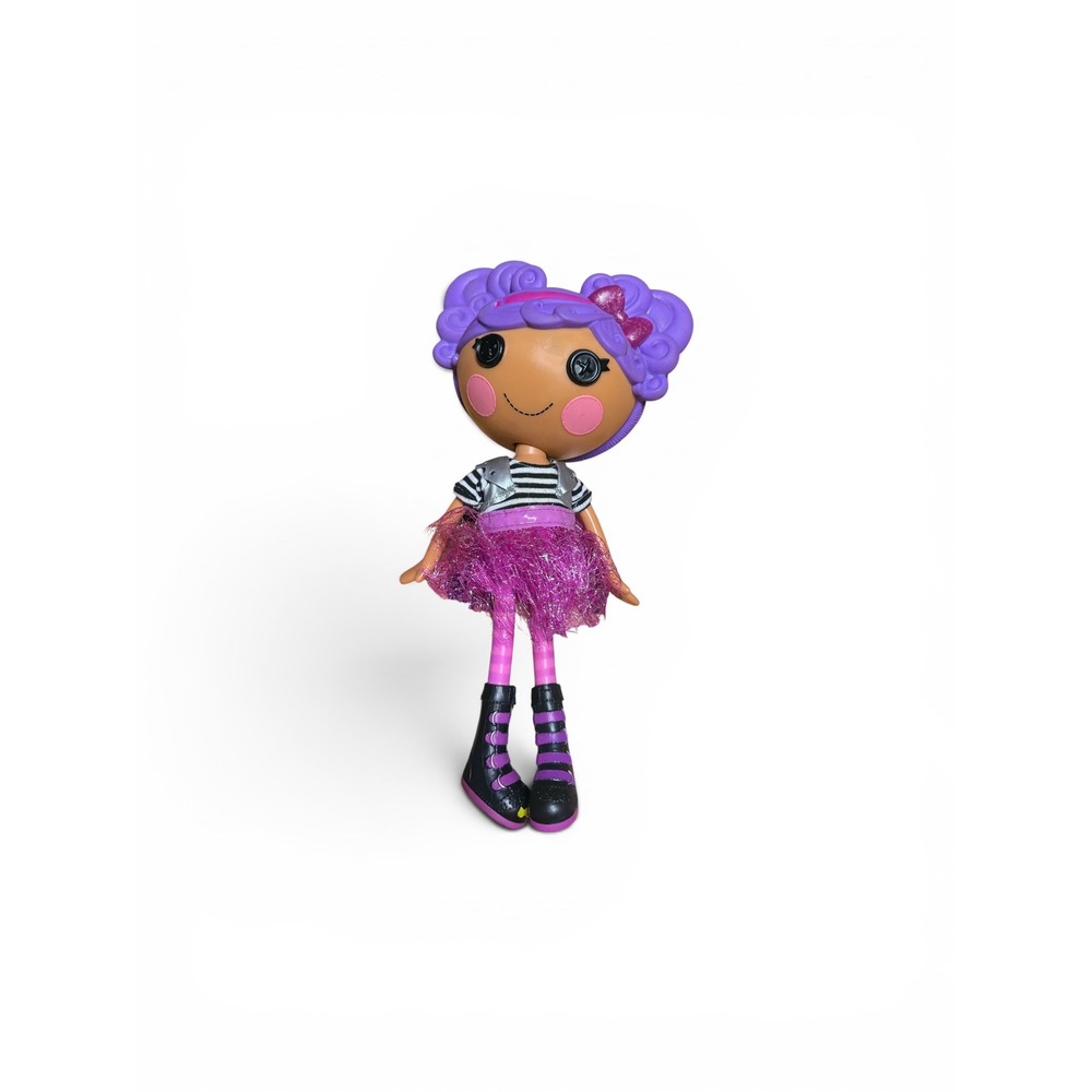Lalaloopsy Storm E. Sky Doll Purple Hair Silver Vest Sparkly Tutu 2020 13 inch